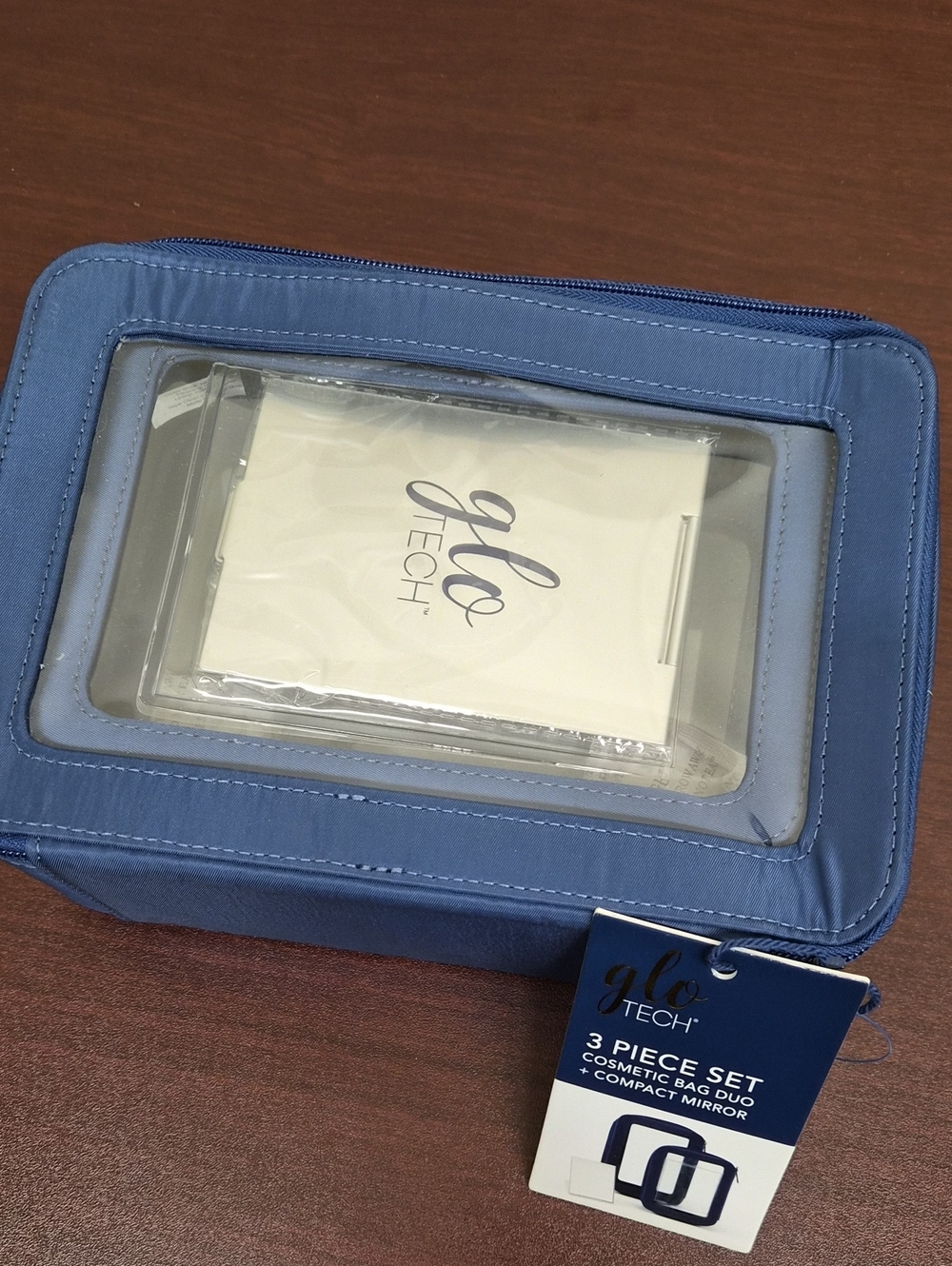 Blue 3-Piece Tablet Accessory Case Set